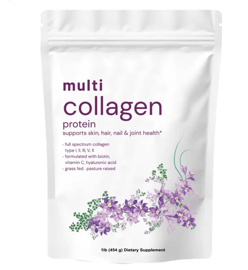 Multi-Collagen Peptide Powder | Skin, Hair, Nail & Joint Support | Hydrolyzed Protein Supplement
