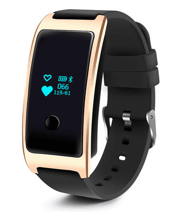 Blood Pressure Smartwatch – Fitness Tracker with Heart Rate, Blood Oxygen & Sleep Monitor (Compatible with Android & iPhone)